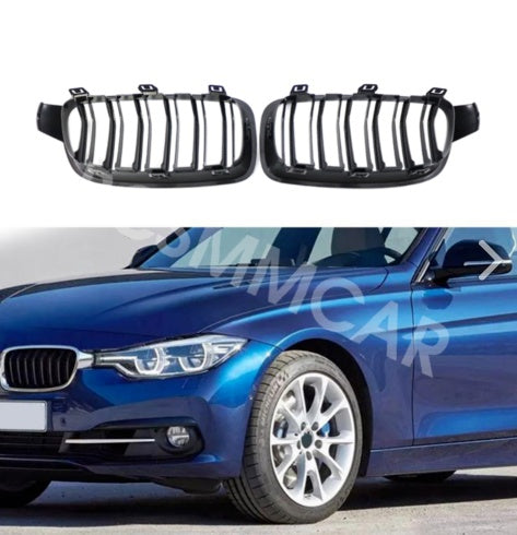 Car Front Bumper Hood Grille Fit For BMW 3 Series F30 F35 2013-2019 - image 9