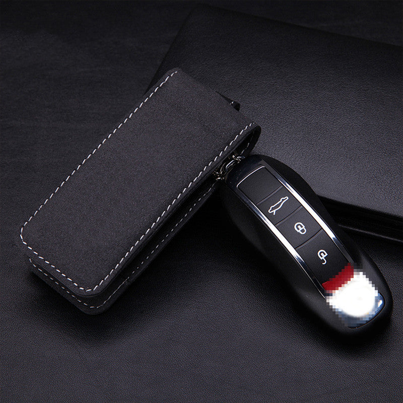Leather key pouch for Porsche keys - image 5