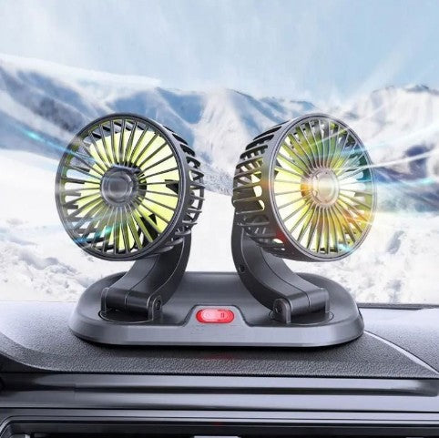 Double Headed Vehicle Fan - image 5