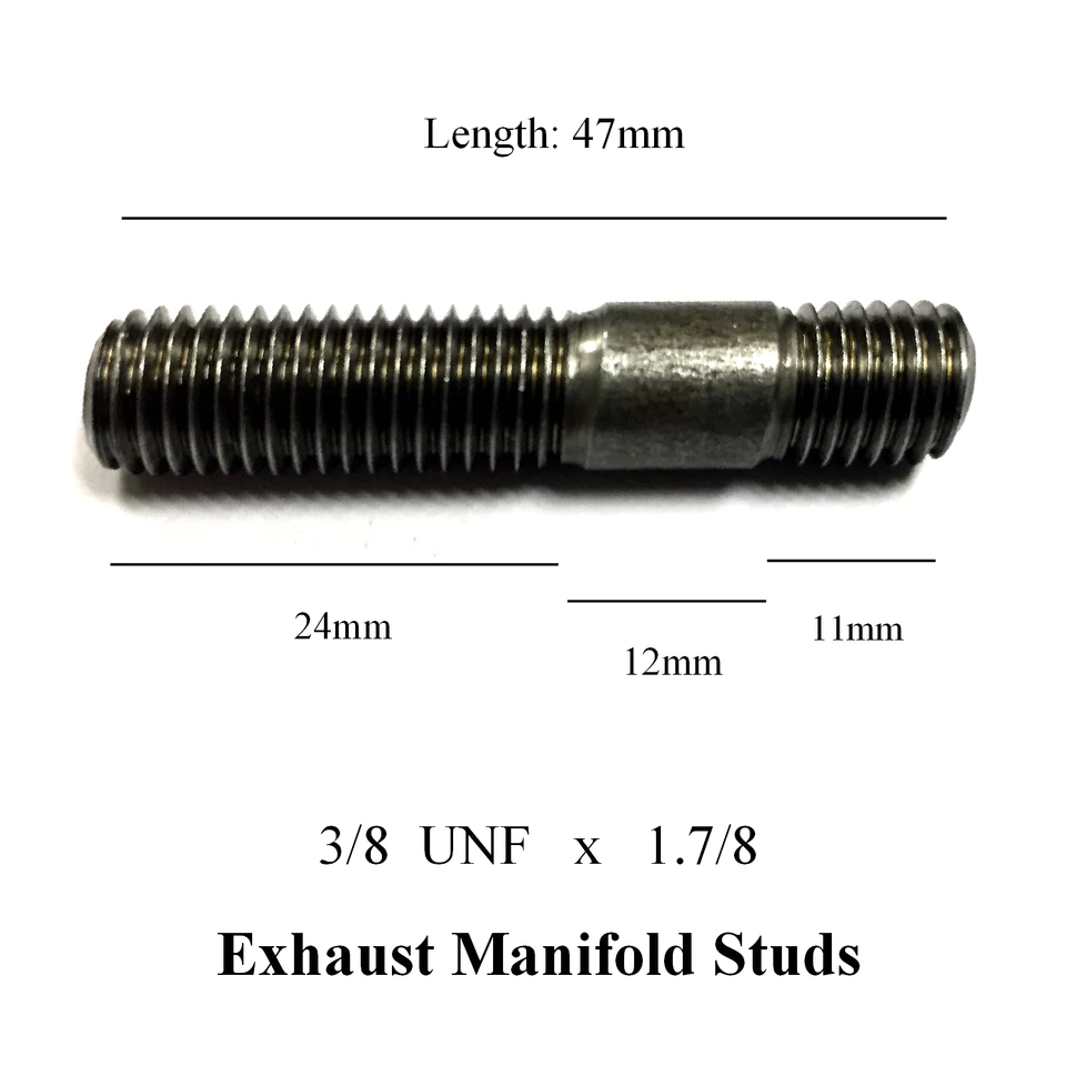Stud 3/8 UNF x 1-7/8 - image 2
