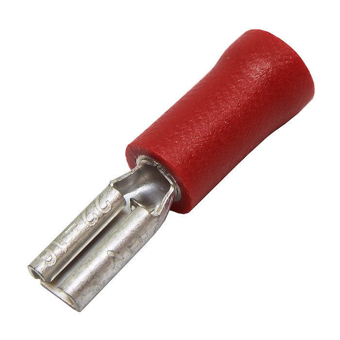 Red Female Spade 2.8mm (crimps terminals)