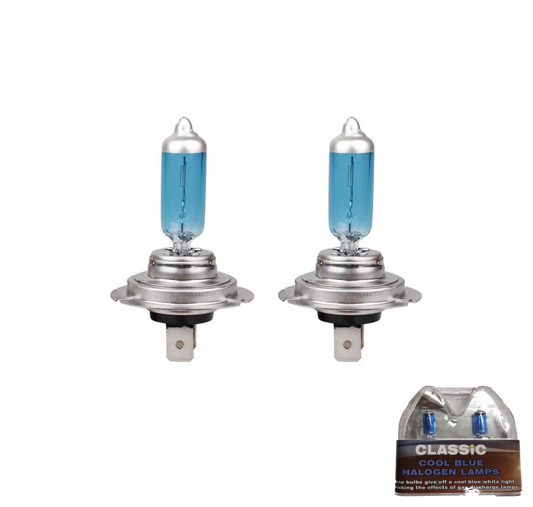 2x H7 Blue Xenon Headlight Bulb Set 477 499 Bulb (6000k) - image 2
