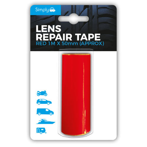 Simply Lens Repair Tape Red