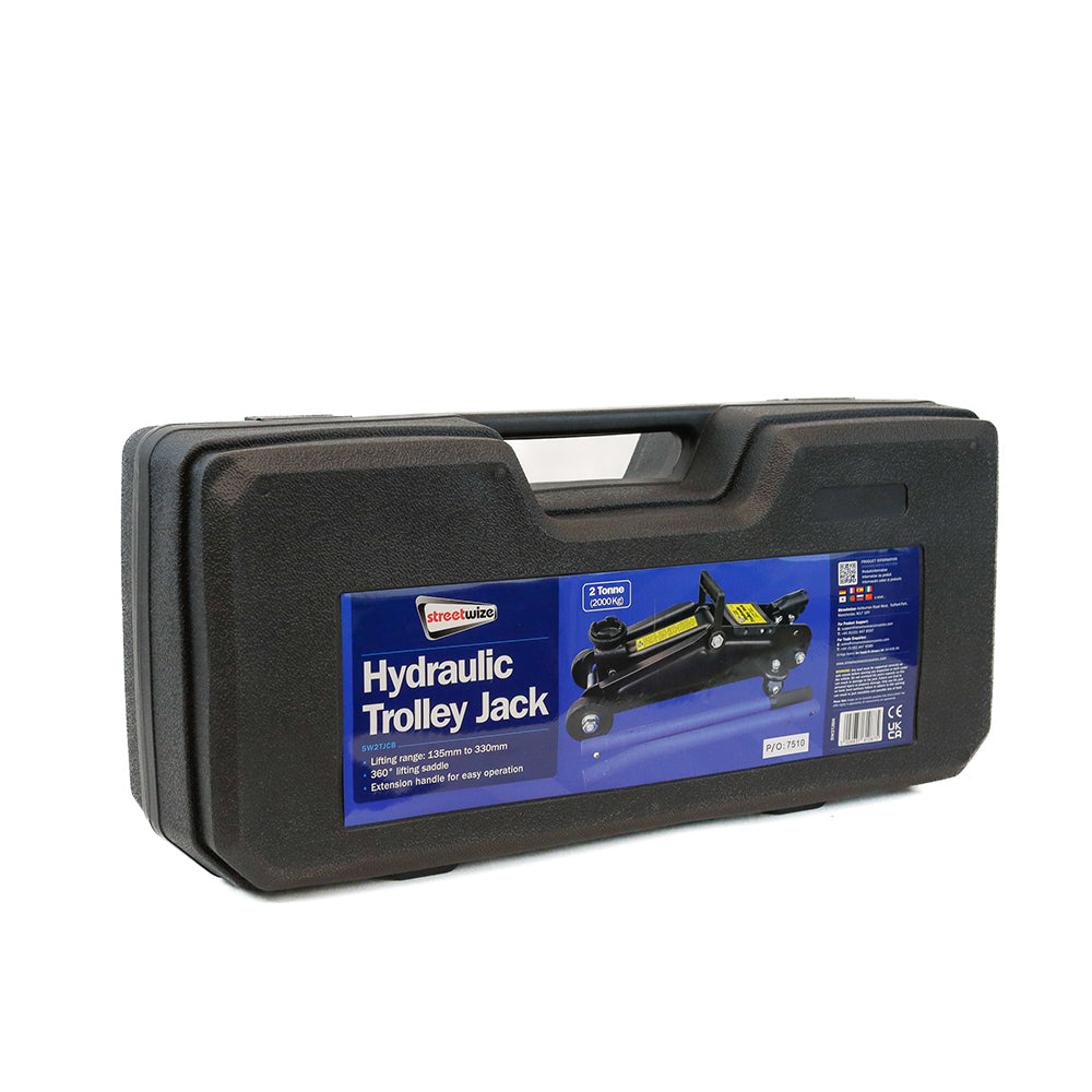 2 Tonne Trolley Jack with Moulded Case - image 3