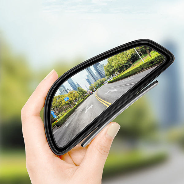 Car wide-angle reversing auxiliary mirrors