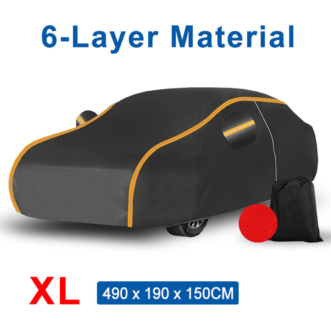 Waterproof 6-layer car cover - image 3
