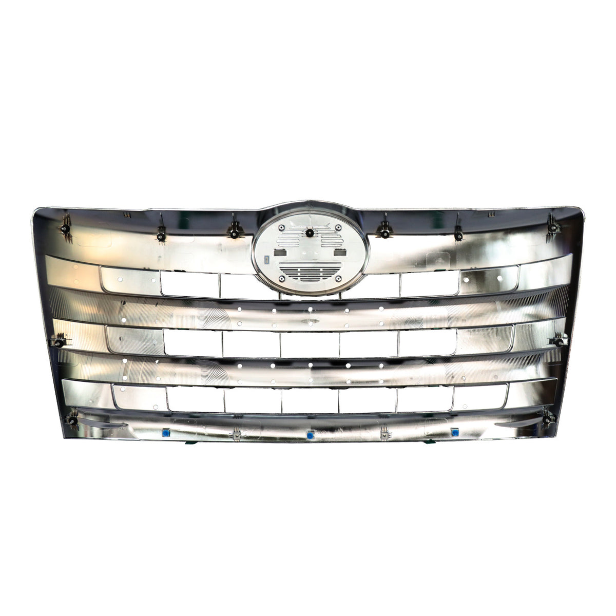 Compatible With 2011-2016 Hino 268 Chrome Horizontal Billet Grille 1Pcs - image 2