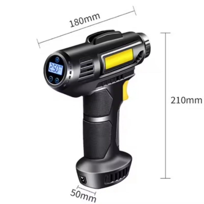 Car Tire Inflator Wireless Intelligent Digital Display Portable Handheld Car Inflator Bicycle - image 6