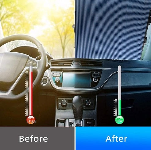 Retractable Sun Car Shade - image 2