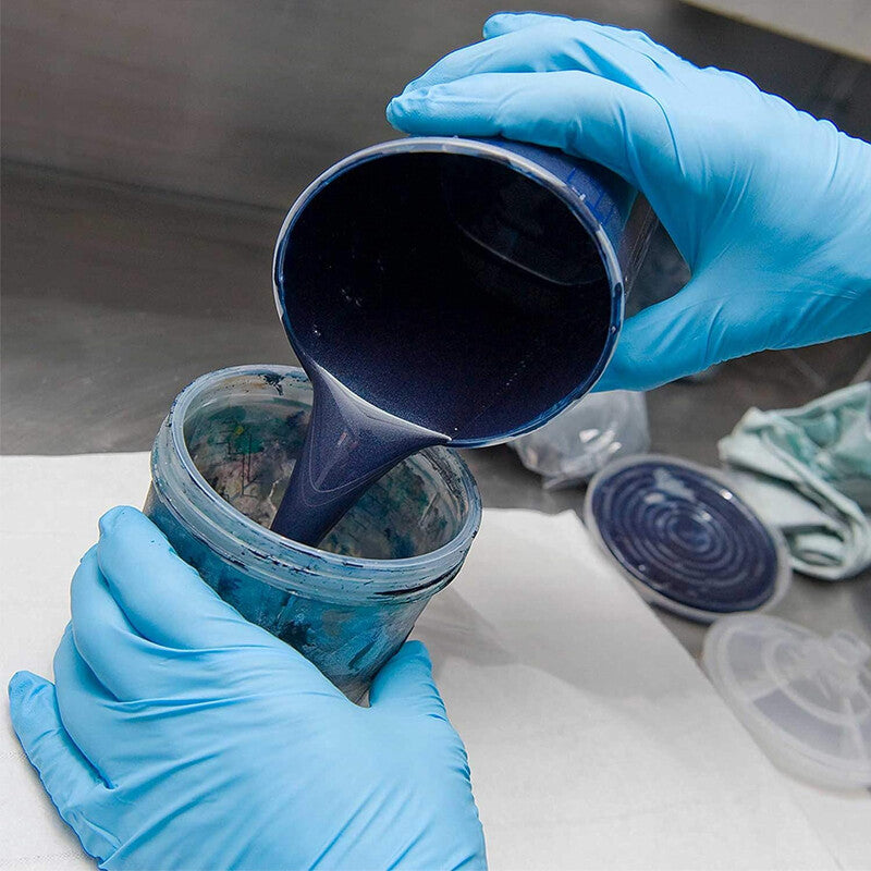 50X Clear Paint Plastic Mixing Cups 600CC Calibrated Measuring Polypropylene New - image 2