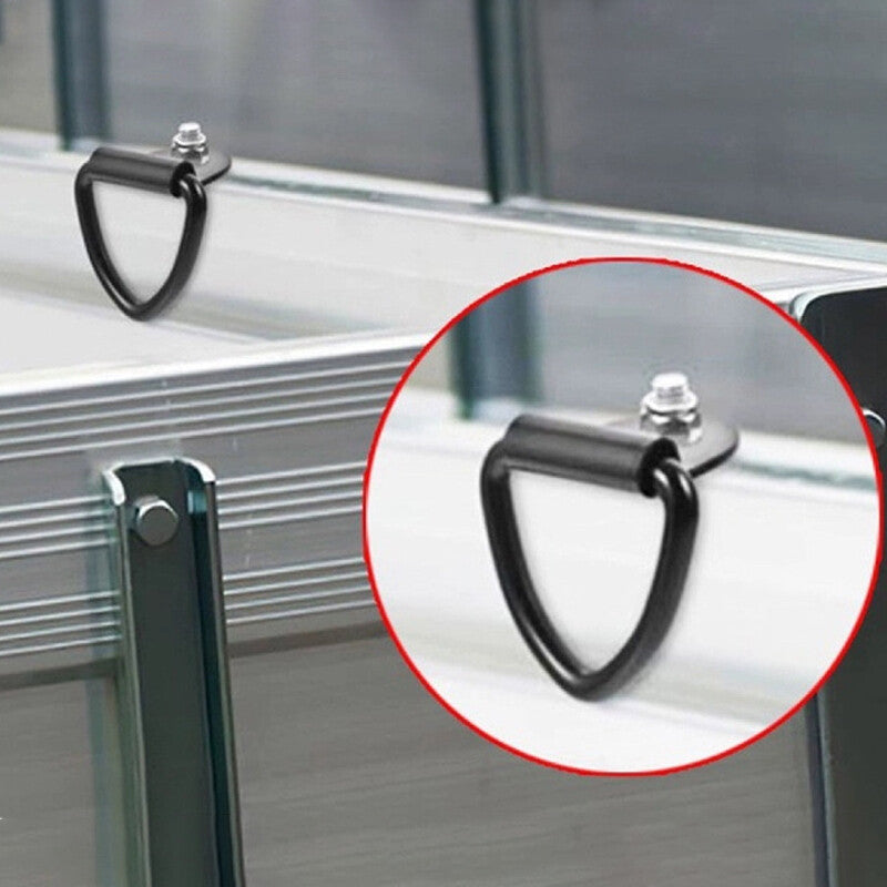 10Pcs V-Rings Hook Tie Down Point Load Securing Lashing Ring Heavy Duty Anchor. - image 6