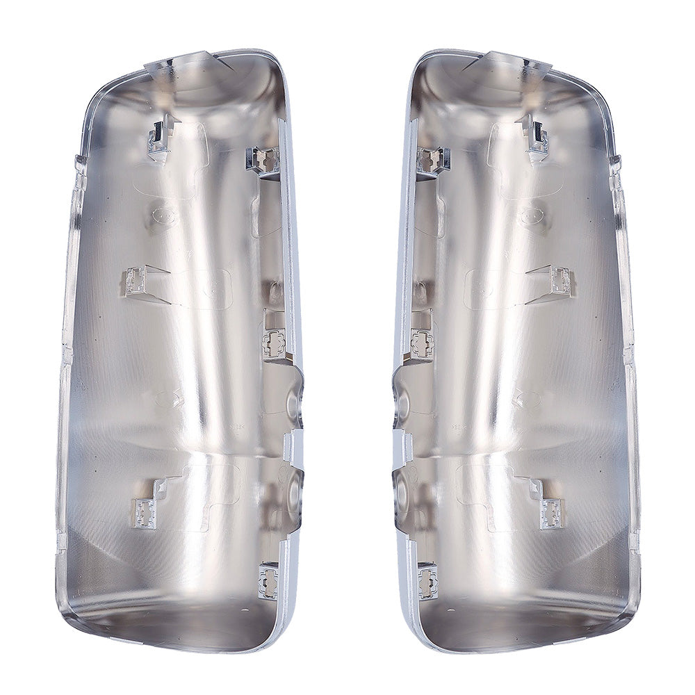 Compatible With Kenworth T680 2013-2020 Chrome Door Mirror Covers 2Pcs - image 3