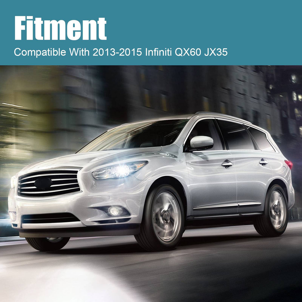 Front Grill For 2013 INFINITI JX35 14-15 INFINITI QX60 With Camera Option - image 5