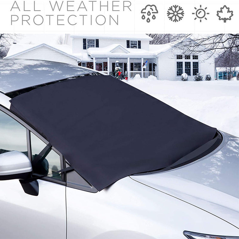 Thick Waterproof Windscreen Frost Cover - image 3