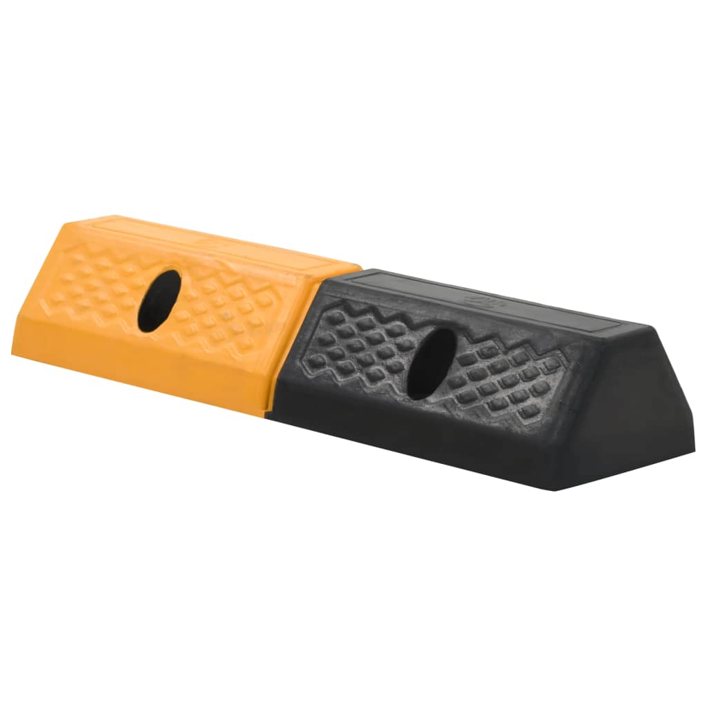 Parking Speed Bumps, 2 Pieces, Rubber, 49 x 15 x 9 cm - image 3