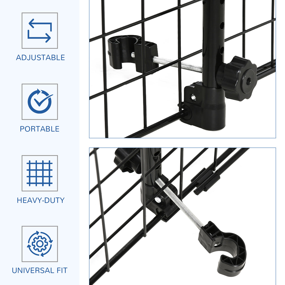 Heavy-duty adjustable dog guard for cars - image 3