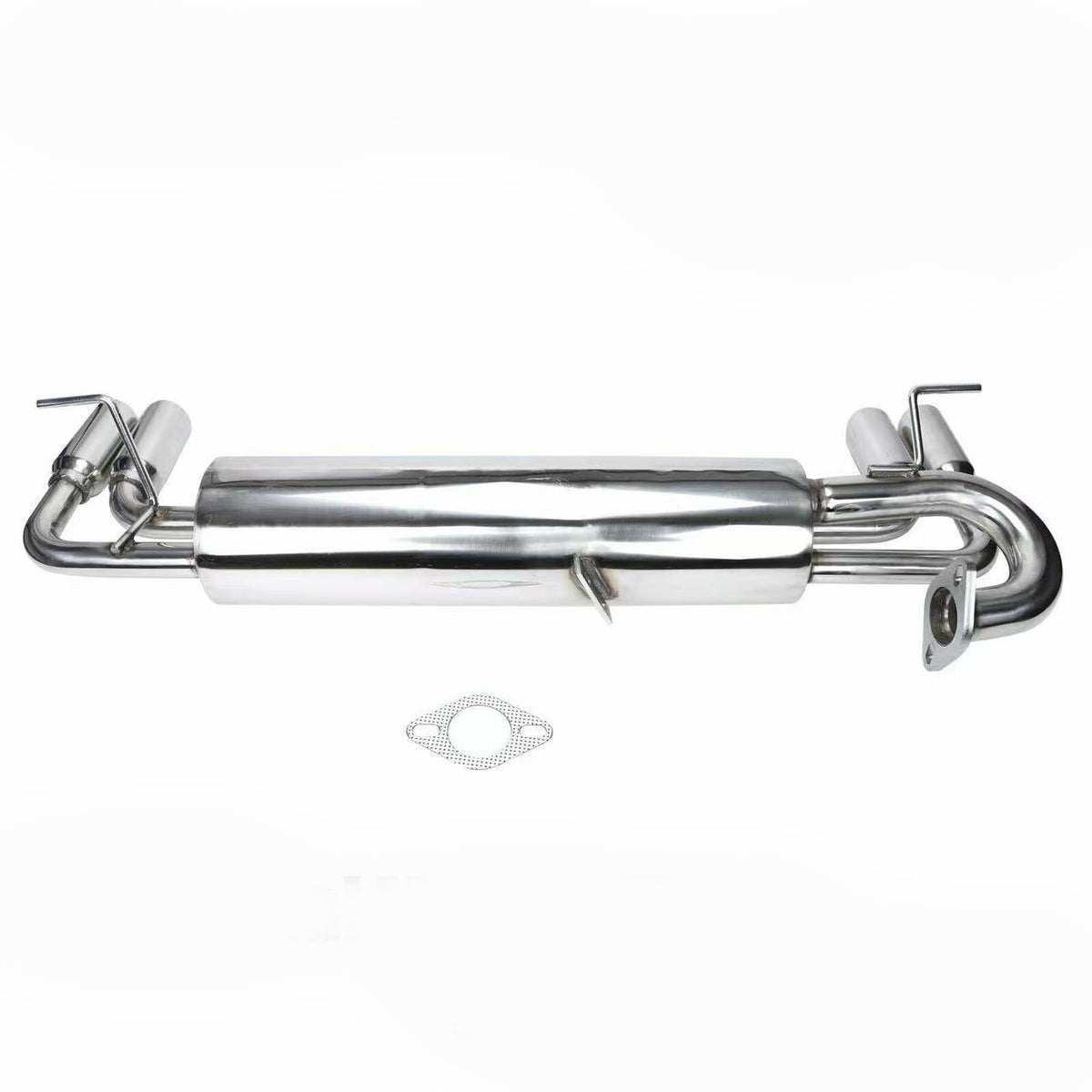 Exhaust Manifold Header Fit For Toyota 85-89 MR2 W10 SW 4A-GE 4AGE - Silver