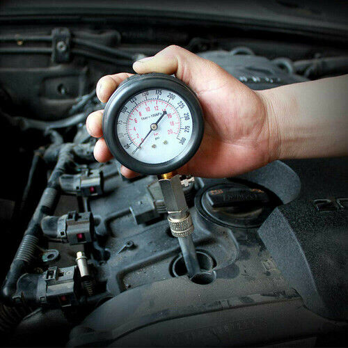 Petrol Engine Cylinder Pressure Tester For Car Compression Test Gauge Kit Set UK - image 8