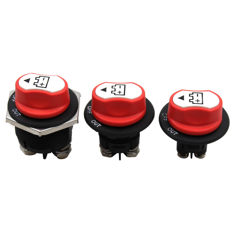Battery isolator kill switch, 50A, removable key, view 4