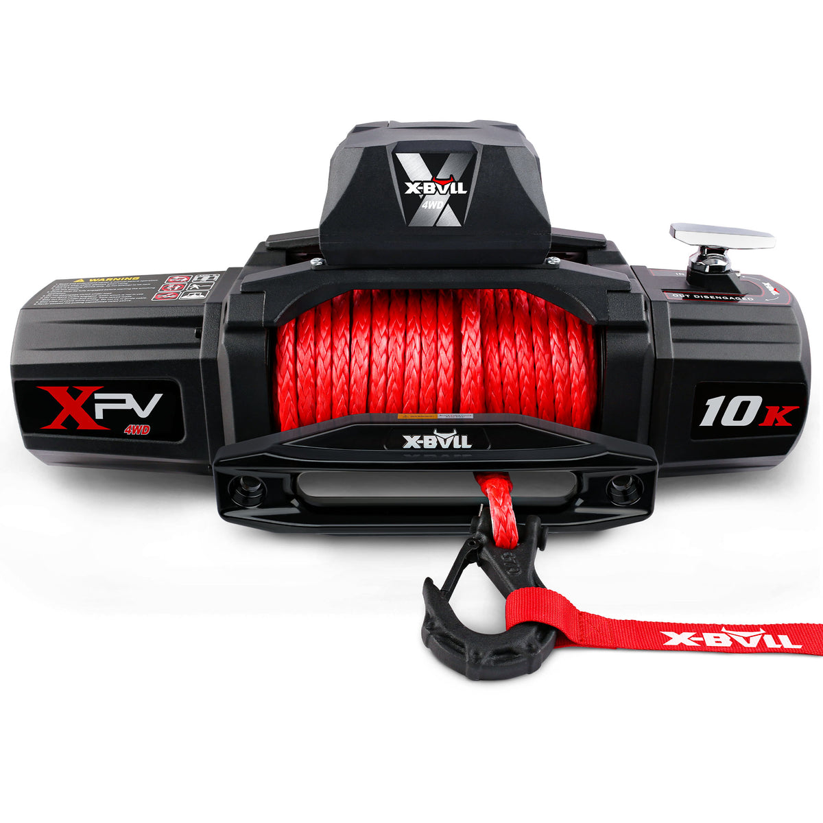 X-BULL Winch - 10000 Lbs BJ Load Capacity Electric Winch Kit - 12V Synthetic Rope Winch, Waterproof IP67 Electric Winch With Rope Fairlead With Wireless Handheld Remote Control And Wired Control Recov - image 3