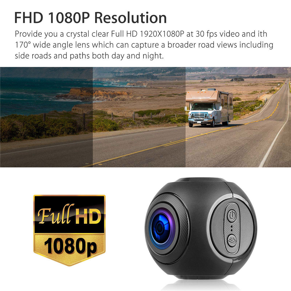 Mini Wifi Dash Cam Full HD 1080p with GPS and Night Vision - image 4