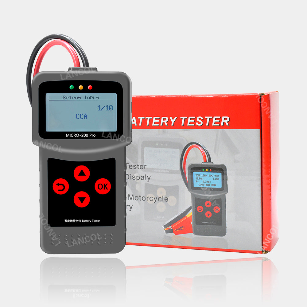 12V/24V Car and Motorcycle Battery Tester - image 4