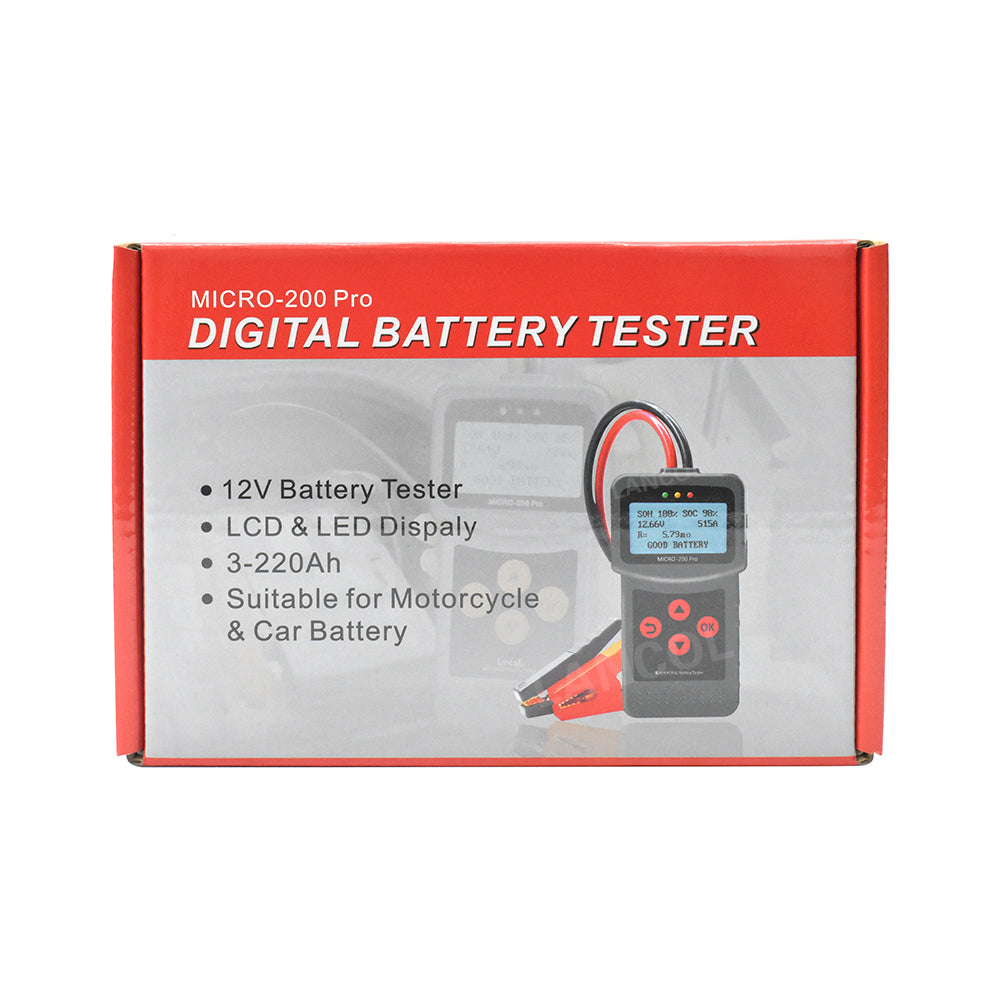 12V/24V Car and Motorcycle Battery Tester - image 5