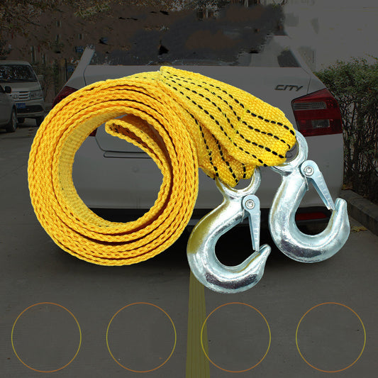 Tow rope with hooks, 3-tonne to 7-tonne