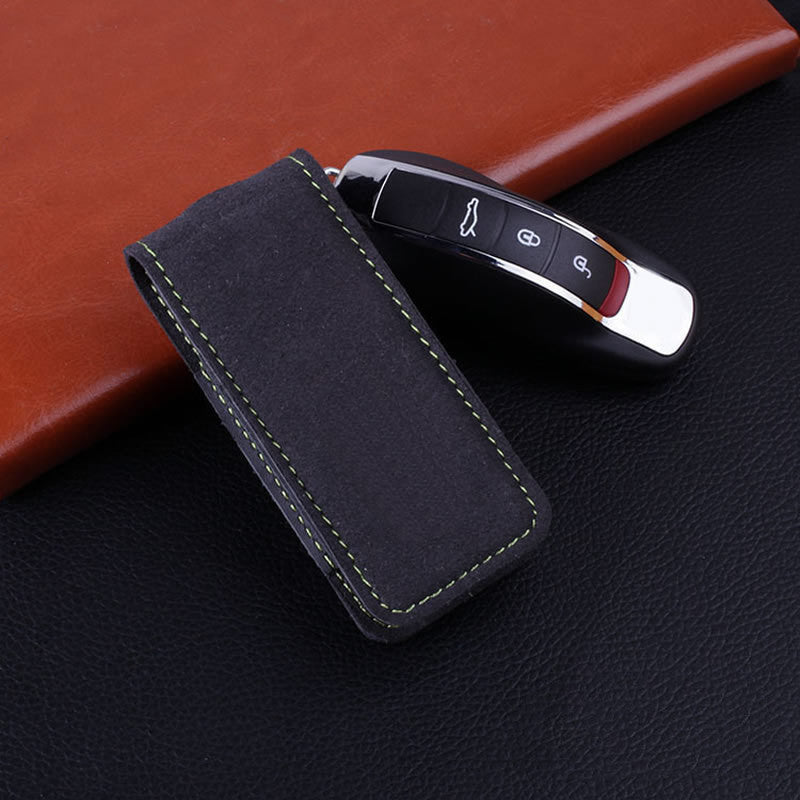 Leather key pouch for Porsche keys - image 4