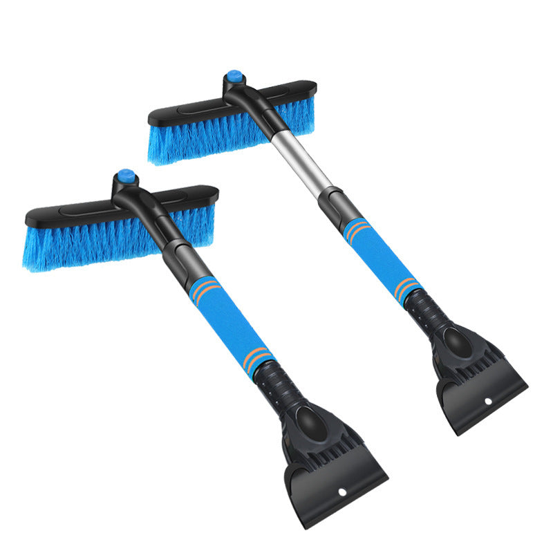 Detachable snow brush and ice scraper, extendable, view 2