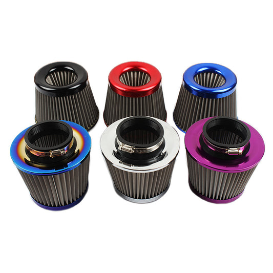 Universal Air Intake Filter – Mushroom Cone with Clamp