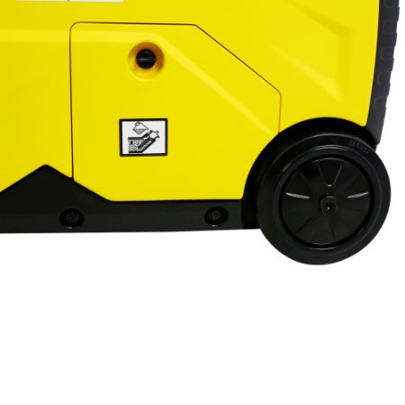 Super Quiet Inverter Generator 4500w Portable Generator Electric Start, Foldable Handle With Wheel,212cc 4 Stroke CARB EPA Compliant - image 2
