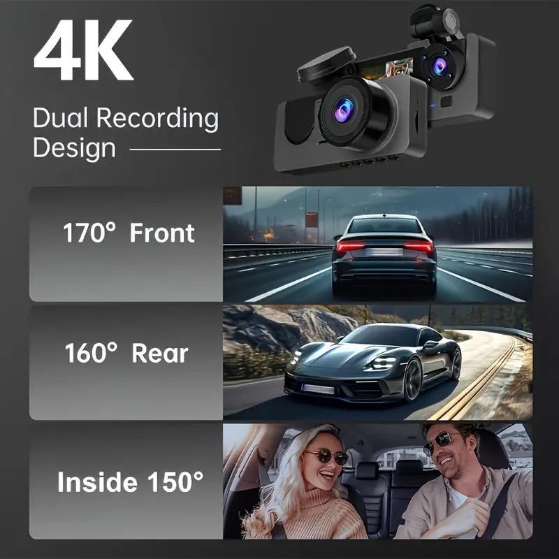 Parking Mode Christmas Gift Wireless Car DVR With Dual Lenses, Parking Monitoring, Shockproof Design - image 9