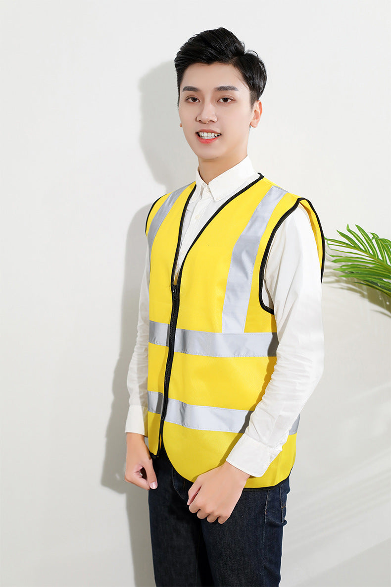 Hi-Vis Reflective Safety Vest, Multiple Colours - image 2