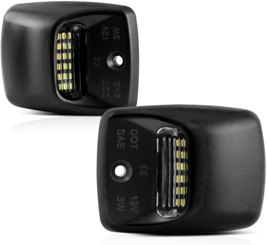 White LED Tag License Plate Light Bulbs Assembly Kit - image 2