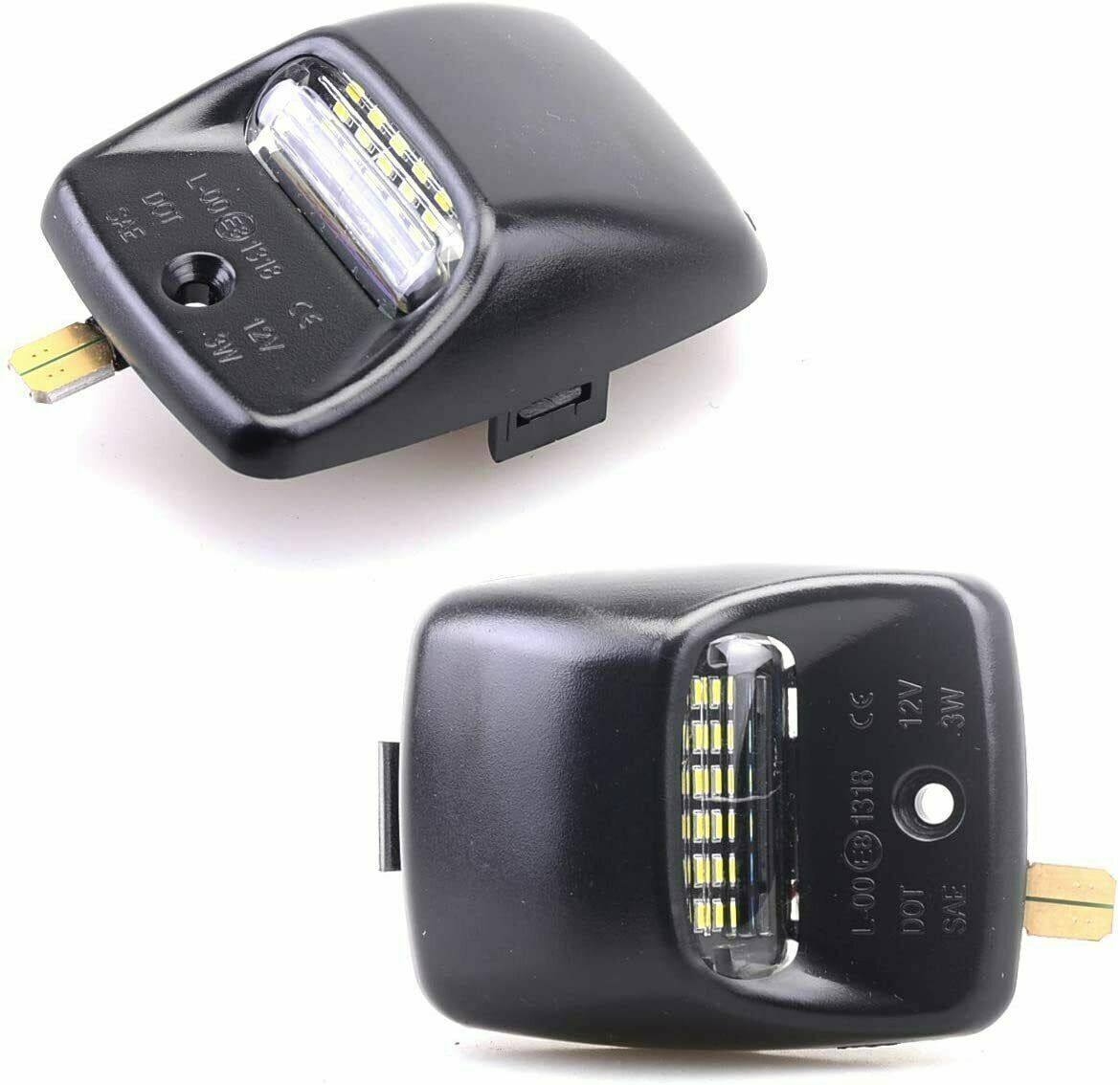 White LED Tag License Plate Light Bulbs Assembly Kit - image 7