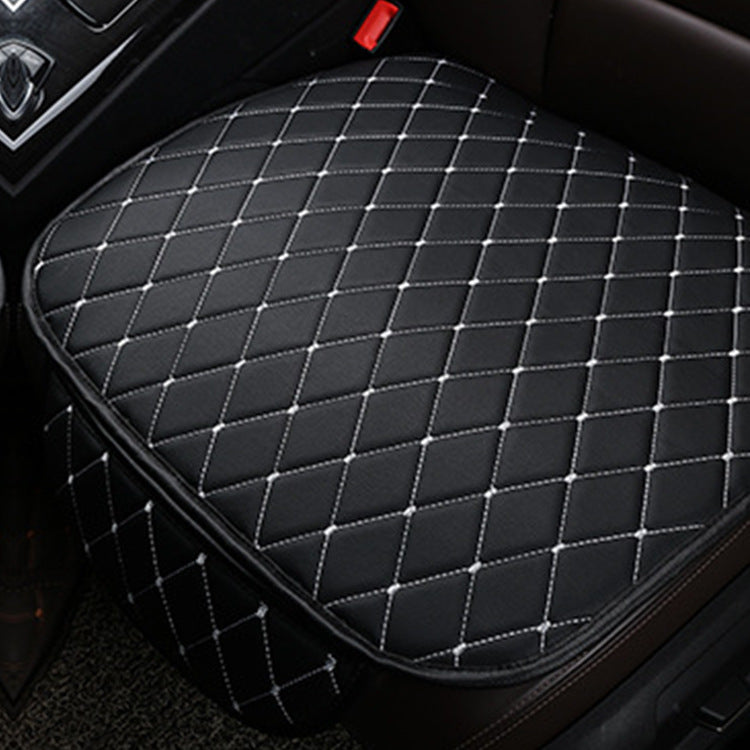 Non-slip leather car seat cushion - image 3