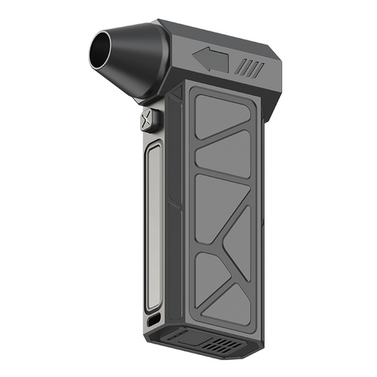 Compressed Air Duster, 130000RPM Handheld Car Vacuum-Air Blower& Pump, 4 Gear Adjustable Electric Air Duster Keyboard Duster With LED Light- Blower
