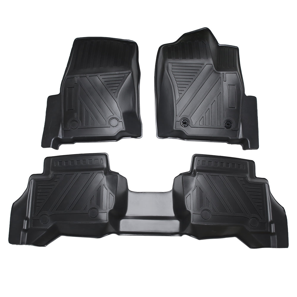 All Weather TPE Floor Liner Floor Mats Compatible With Tacoma 2024 Auto Accessories - image 3