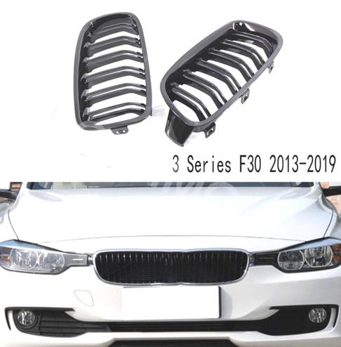 Car Front Bumper Hood Grille Fit For BMW 3 Series F30 F35 2013-2019 - image 6