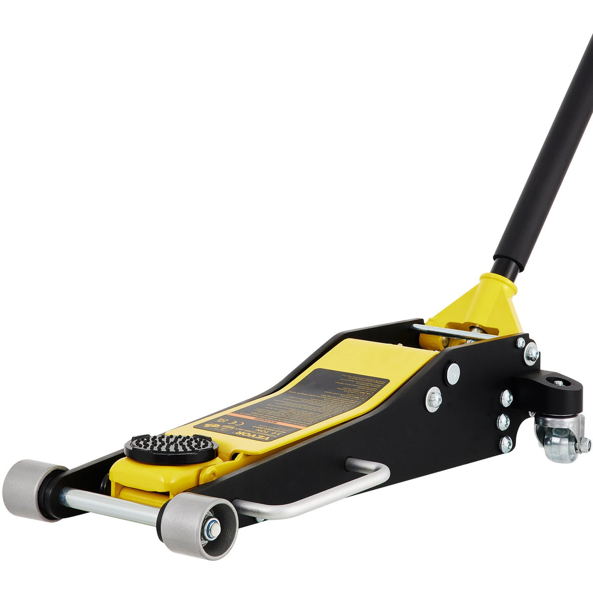 3-ton Low Profile Aluminum Steel Racing Car Landing Jack Dual Lifting Car Automatic, Banned Platform Temu - Yellow