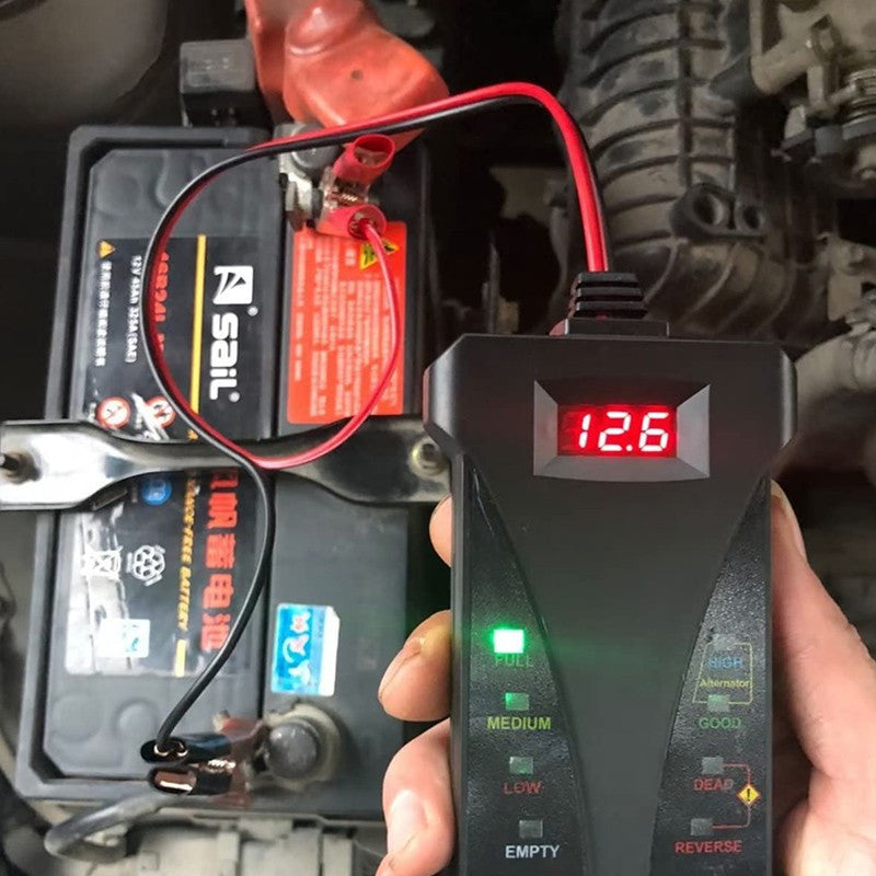 Car Battery Tester 12V – Digital LCD with Voltmeter - image 6