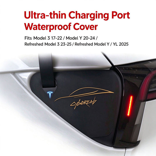 Charging Port Waterproof Cover for Tesla Model 3 and Model Y