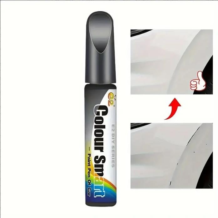 Car Scratch Repair Pen - Automotive Paint Pen For Quick And Easy Touch Up Of Car Scratches - Clear Painting Pen Erases Scratches - Gray Silvery