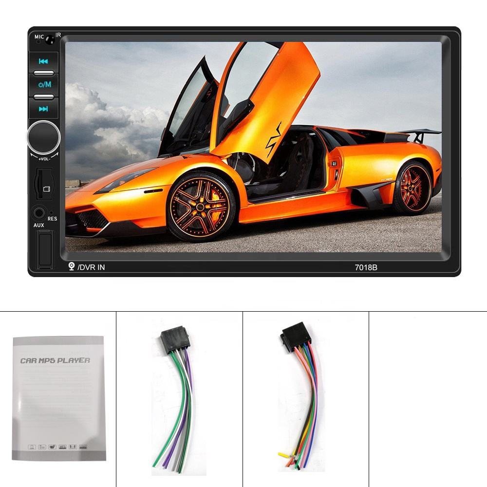 Car Stereo Autoradio 7-inch Touch Screen Radio - 7IN / NO