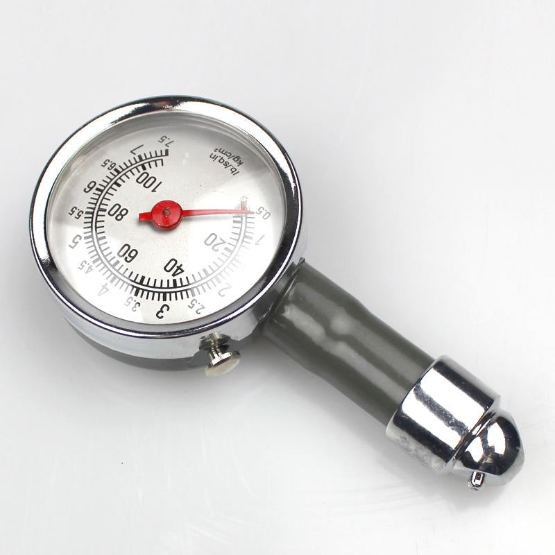Mechanical tyre pressure gauge