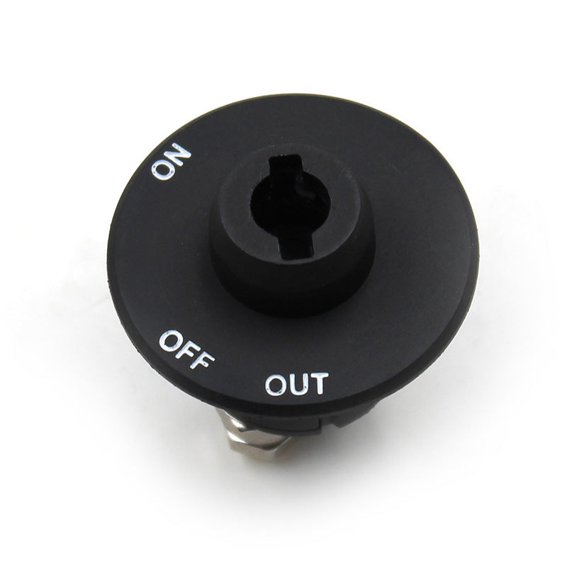 Battery isolator kill switch, 50A, removable key, view 5