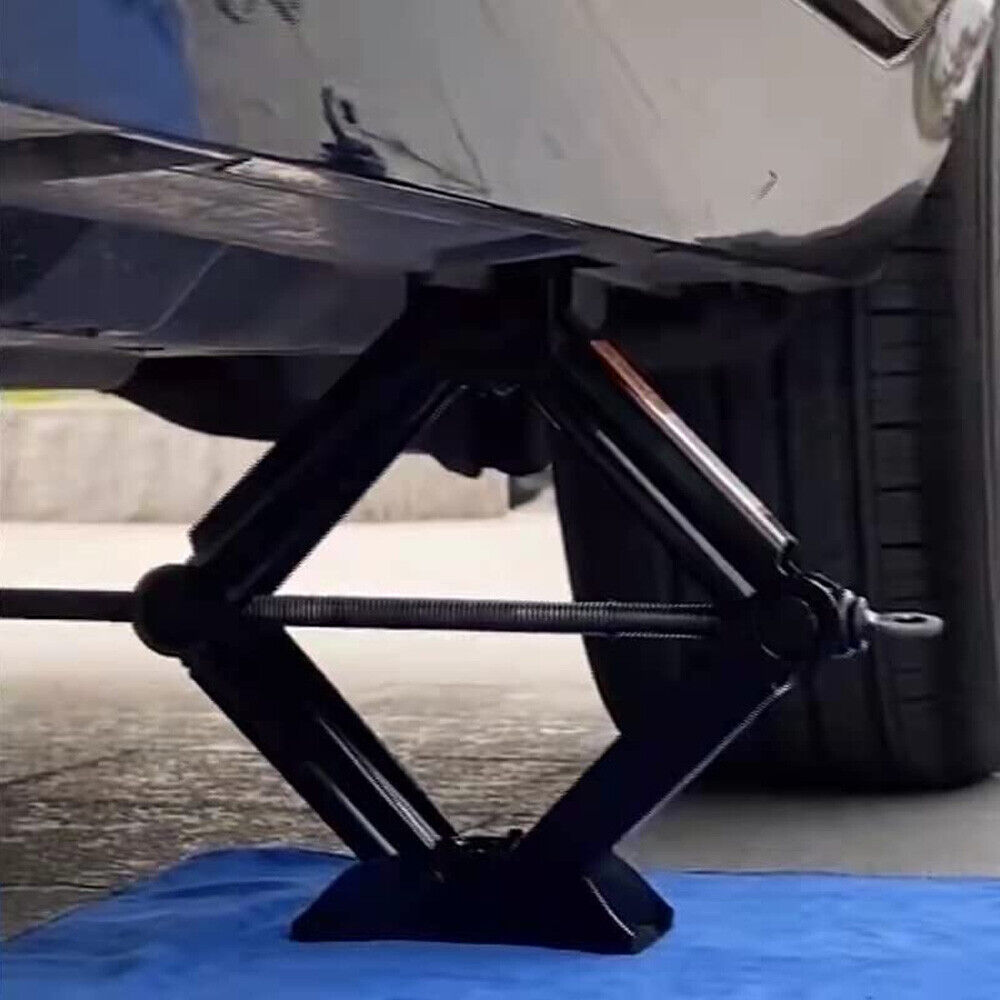 2.5T Scissor Jack And Extendable Wheel Wrench Brace Socket Car Van Tire Hand Tool - image 2
