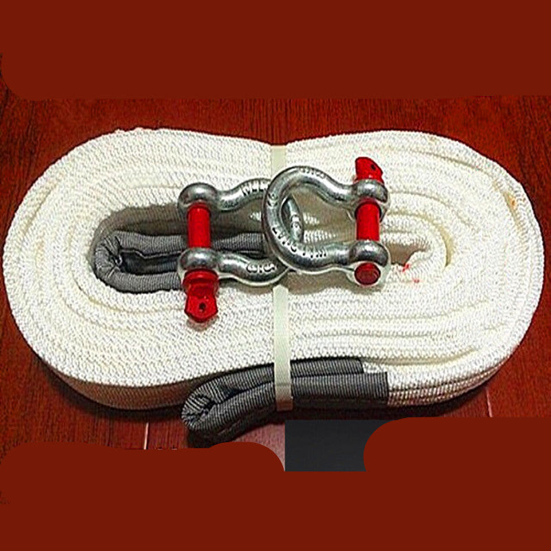 4m 5-Tonne Heavy-Duty Tow Rope with Hooks - image 5
