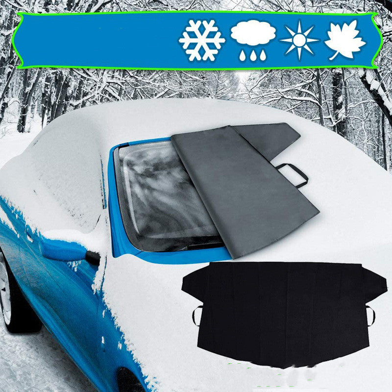 Thick Waterproof Windscreen Frost Cover - image 2